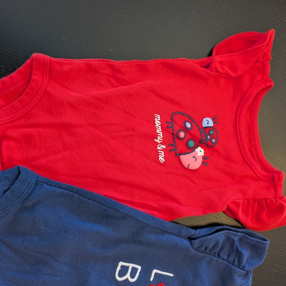 3 For $18 Carter's Navy and Red Baby Outfit Set - Picture 6 of 16